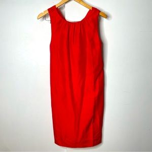 Banana Republic Red silk dress M